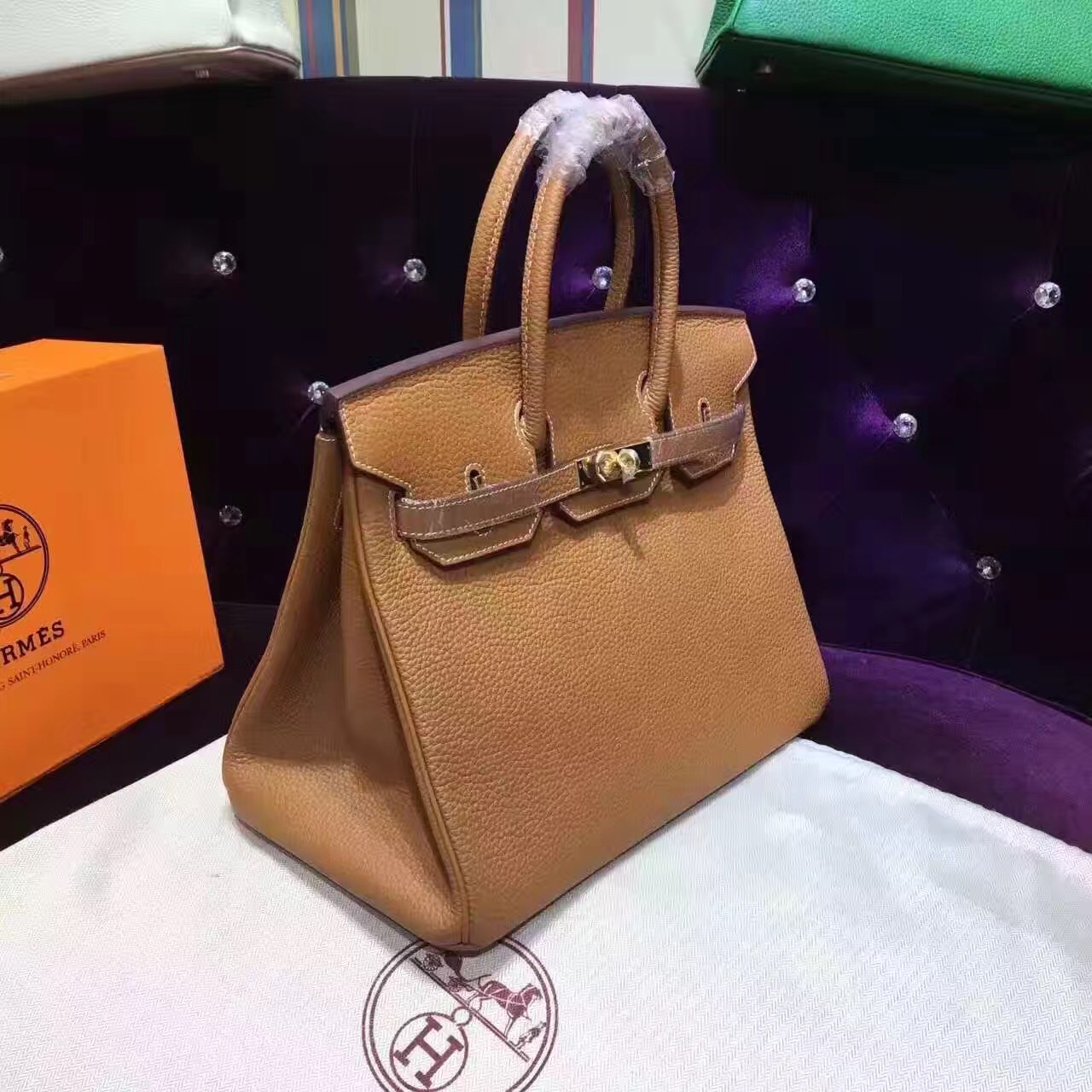 Hermes grain tan Birkin handbags [hermes419] - $284.00 : Luxury Shop