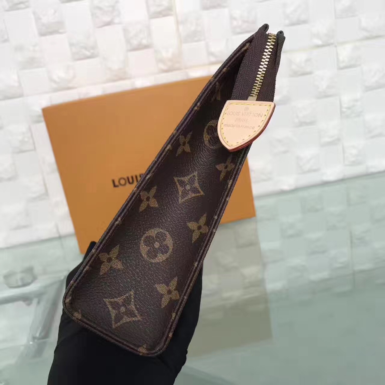 LV Louis Vuitton clutch zipper monogram handbags [LV325] - $192.00 : Luxury Shop