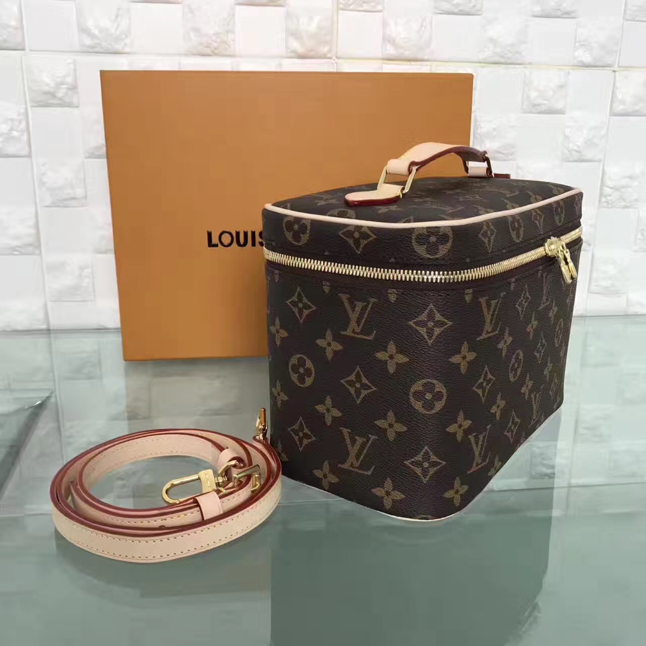 LV Louis Vuitton shoulder zipper monogram handbags [LV327] - $302.00 : Luxury Shop