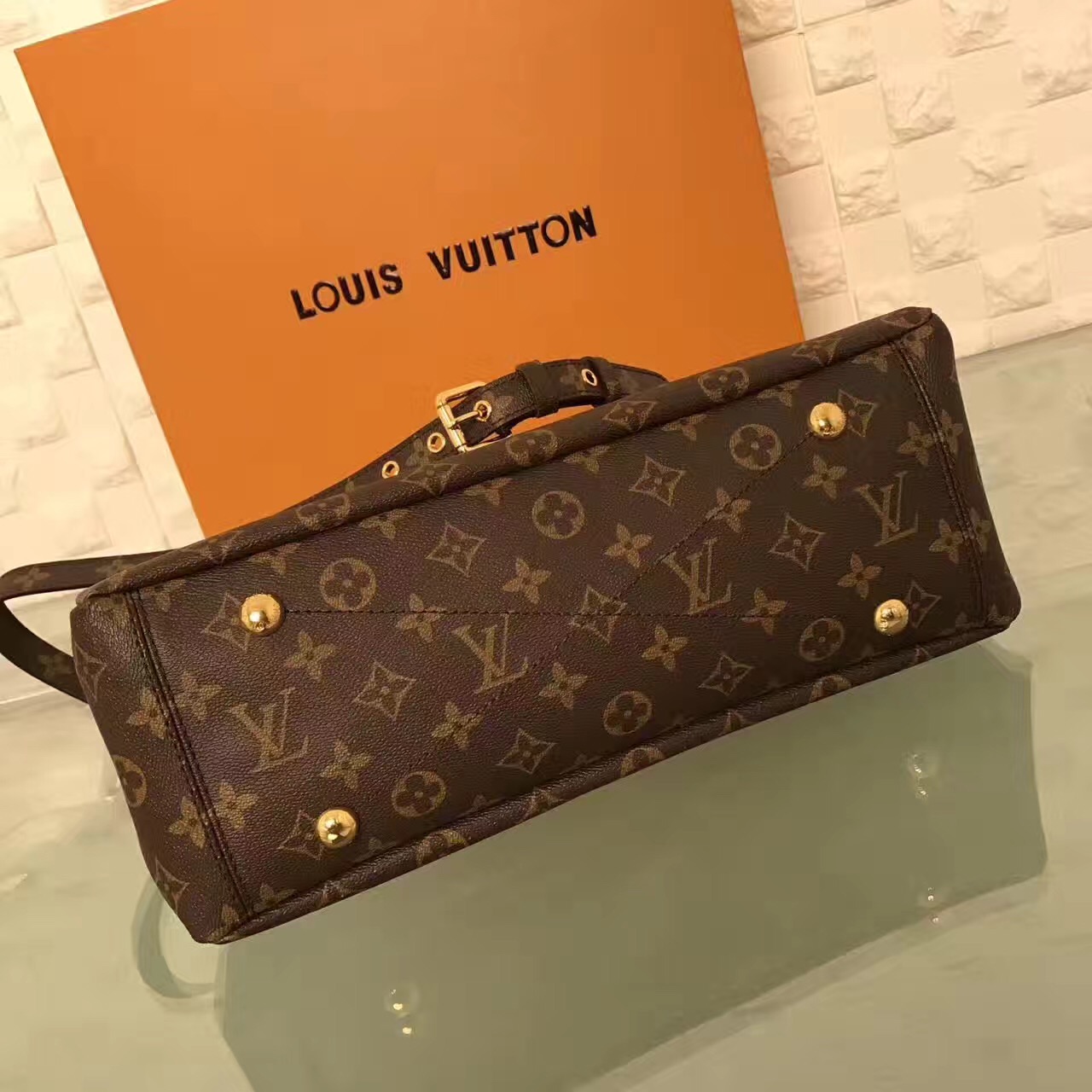 LV Louis Vuitton yellow monogram shoulder inside handbags [LV371] - $402.00 : Luxury Shop