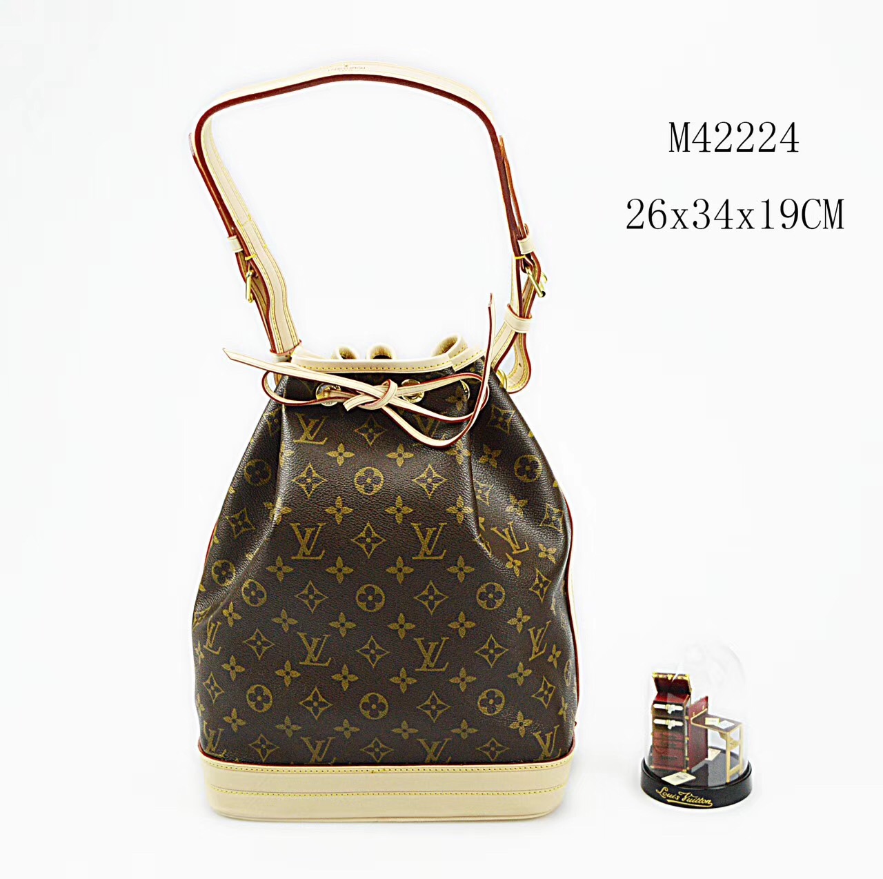 LV Louis Vuitton Noe Monogram bags M42224 Shoulder Handbags
