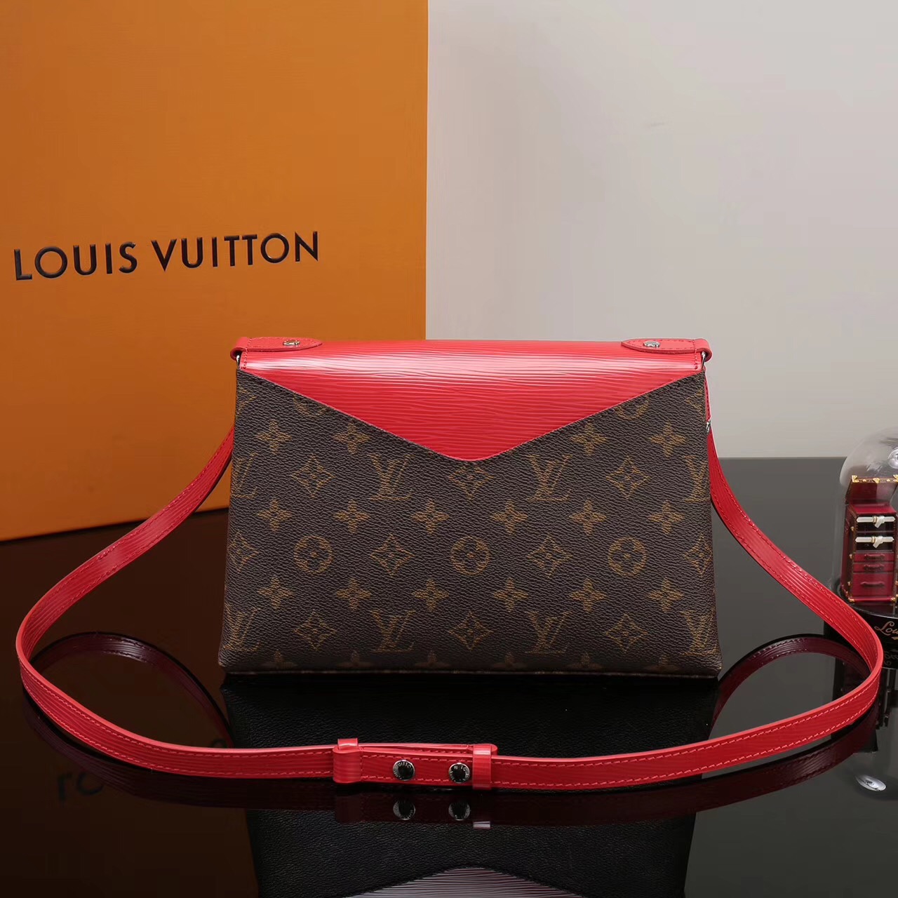 LV Louis Vuitton Monogram Saint Michel Epi bags M44031 Handbags Red [LV1056] - $339.00 : Luxury Shop