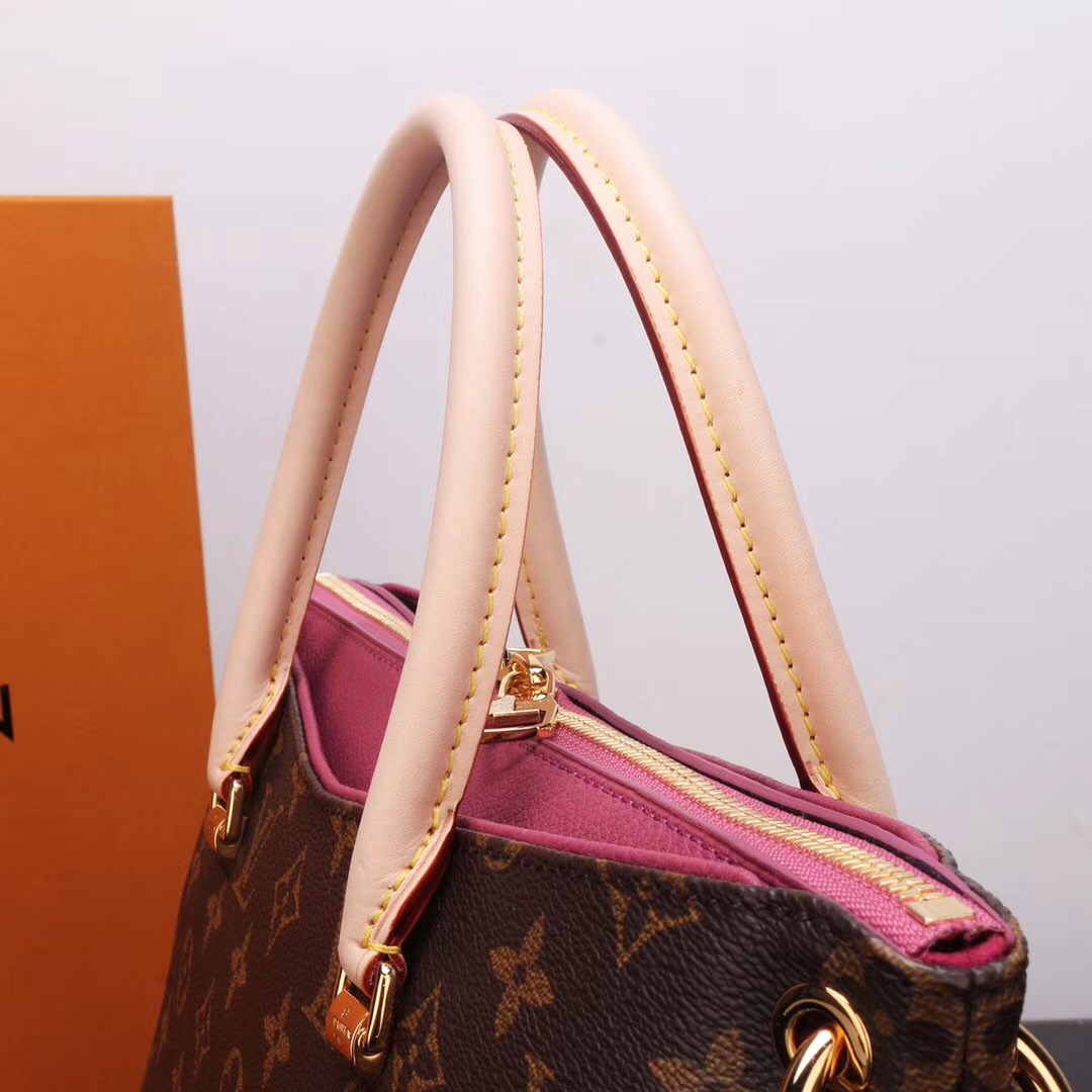 LV Louis Vuitton Monogram M43705 Pallas Handbags bags Pink [LV1085] - $299.00 : Luxury Shop