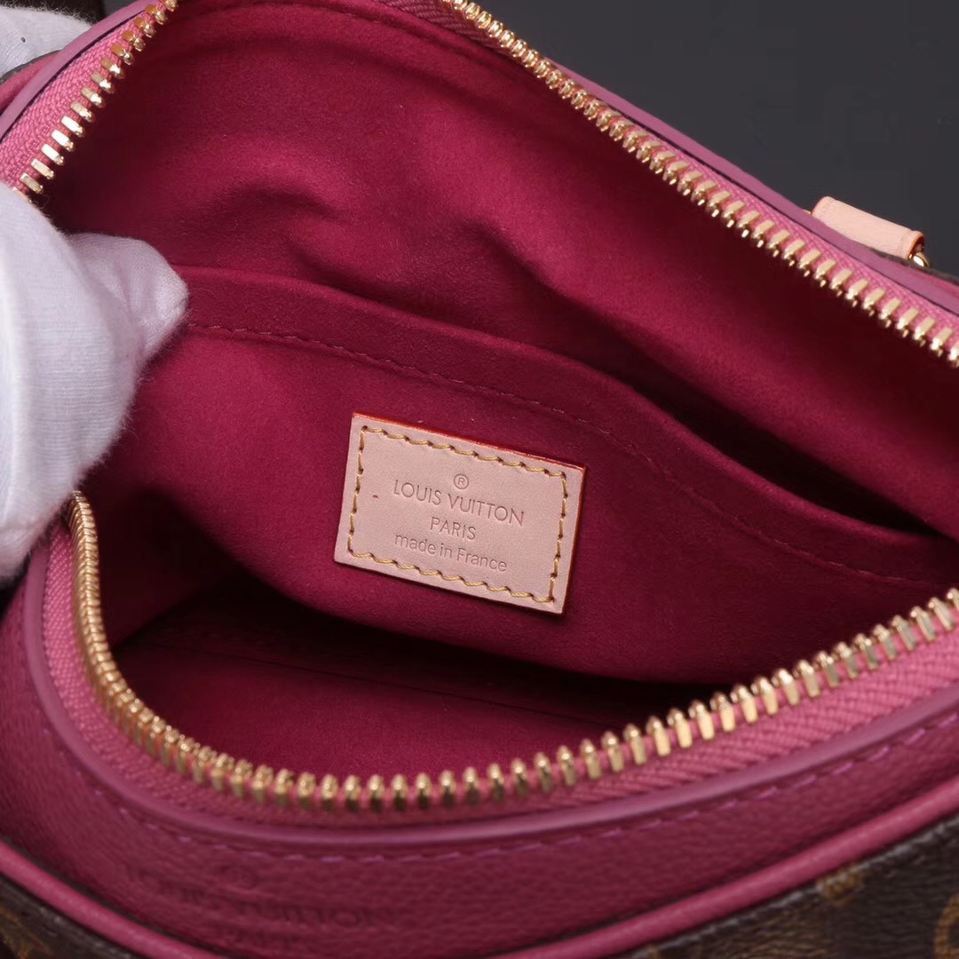 LV Louis Vuitton Monogram Pallas M43476 BB Handbags bags Pink [LV1086] - $289.00 : Luxury Shop