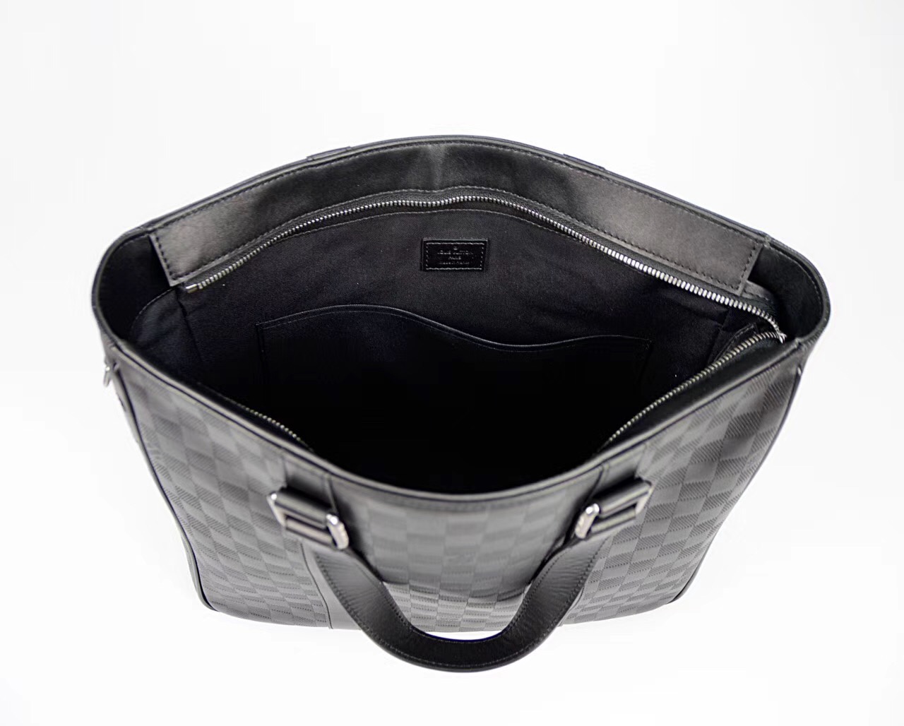 Men LV Louis Vuitton Damier Tote Leather Handbags N41269 bags Black [LV1187] - $389.00 : Luxury Shop