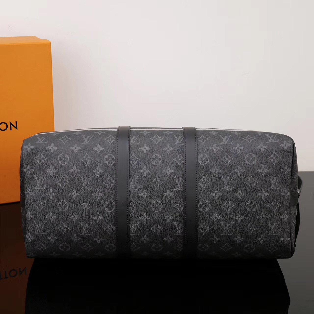 Men LV Louis Vuitton Keepall 45 Handbags Travelling M43413 Monogram bags Black [LV1192] - $299 ...