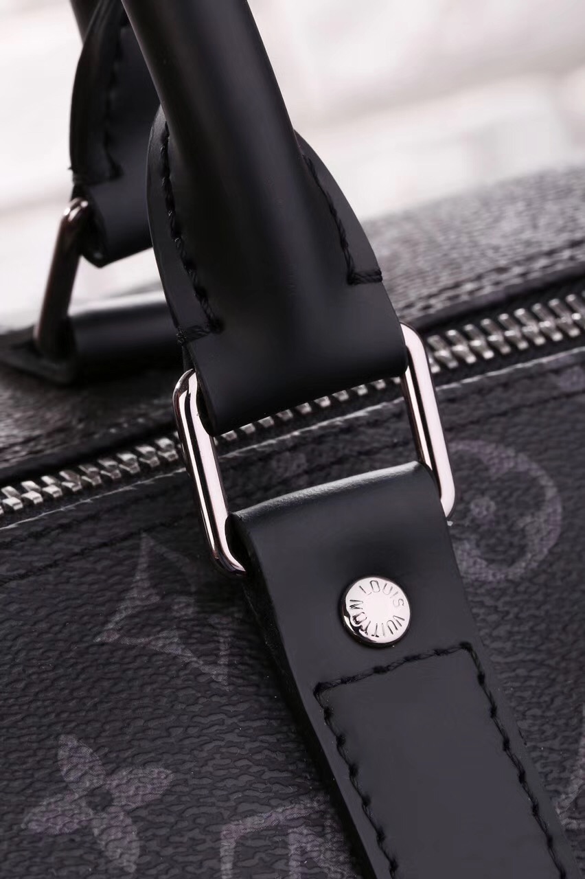Men LV Louis Vuitton M40603 Keepall 50 Travelling Handbags Monogram bags Gray [LV1202] - $339.00 ...
