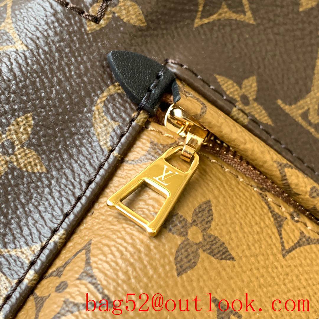 Louis Vuitton LV Monogram Palm Springs PM Backpack Bag M44870 Brown