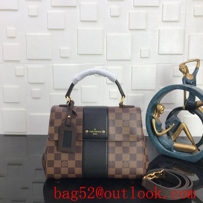 Louis Vuitton LV Bont Street BB Handbag Bag with Damier Ebene Canvas N41071 Black