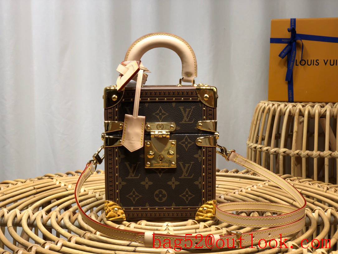 Louis Vuitton LV The Camera Box Bag Handbag with Monogram Canvas M10079 Brown