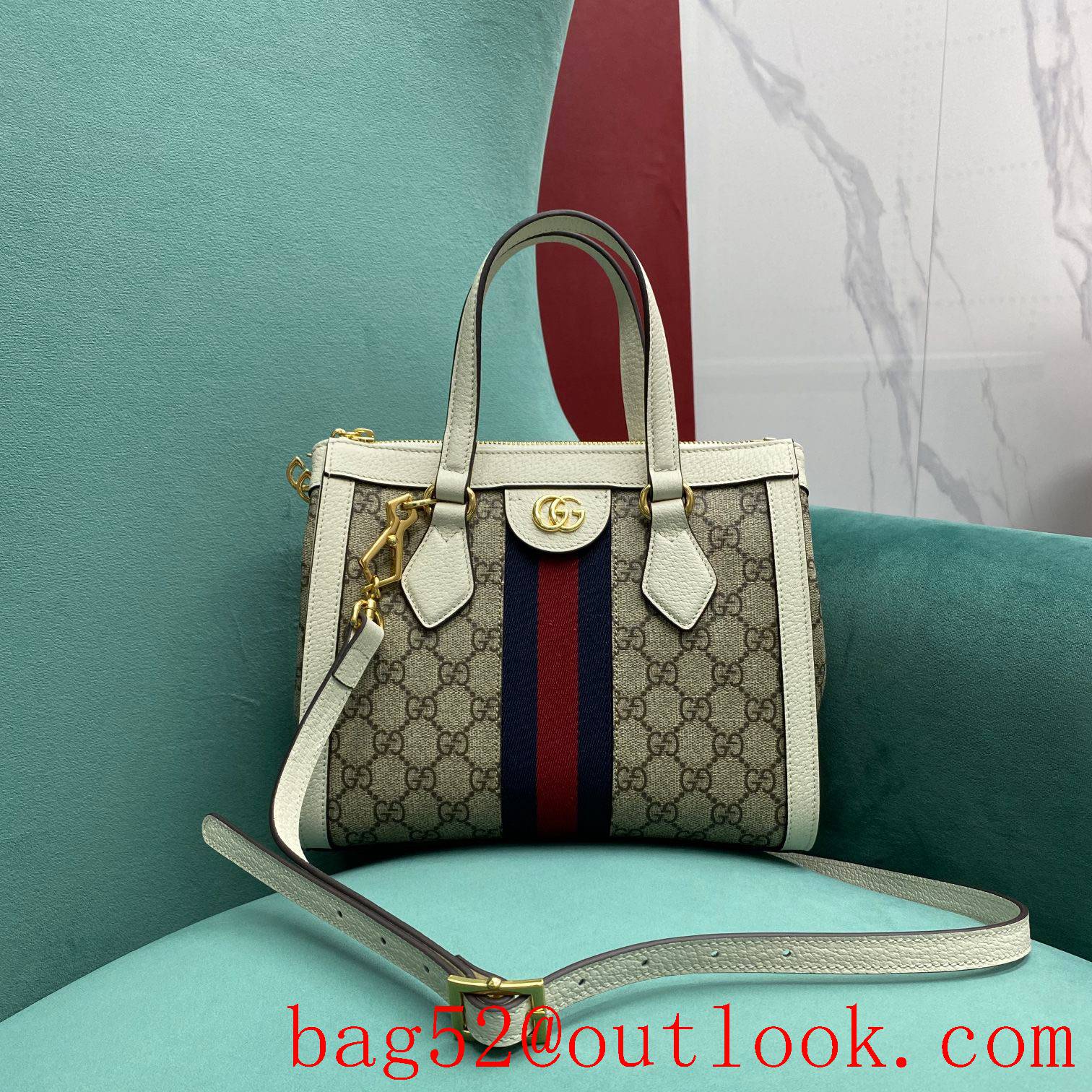 Gucci Ophidia Tote Shoulder Crossbody brown handbag