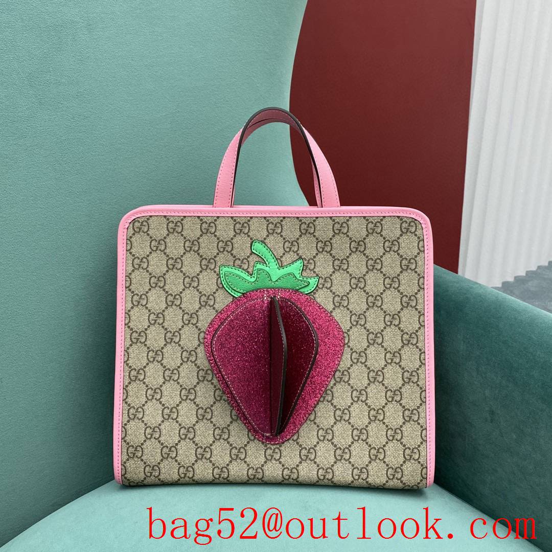 Gucci 3D Strawberry Tote large handbag