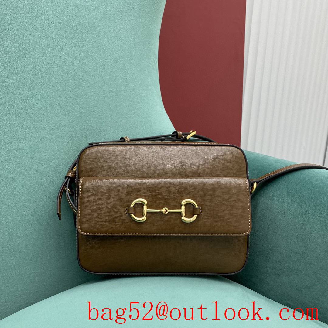Gucci 1955 Horsebit Vintage brown women's handbag