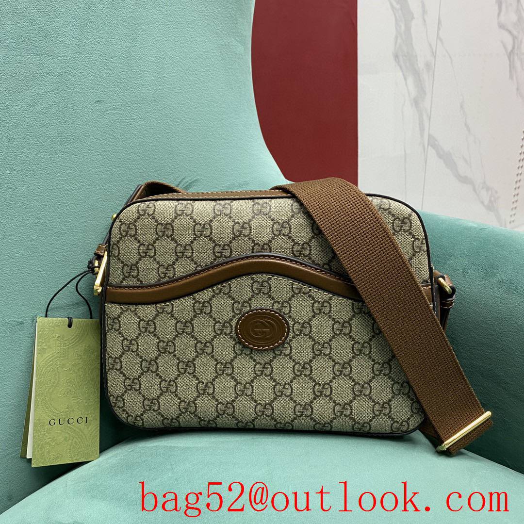 Gucci Retro messenger caramel straps brown handbag