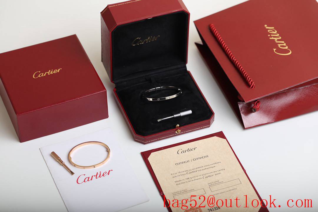 Cartier Love Bracelets with 6 Diamonds 